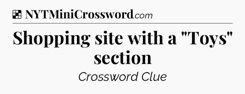 Solution: Shopping site with a 