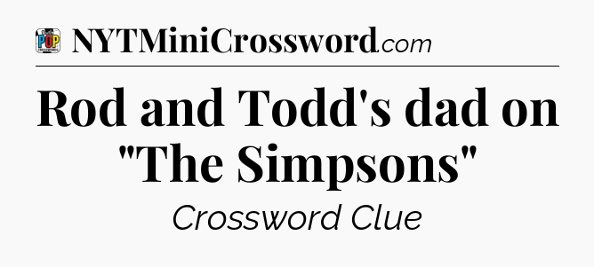 Rod and Todd's dad on 