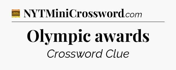 Olympic awards - Eugene Sheffer Crossword