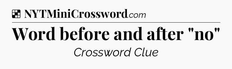 Solution: Word before and after 