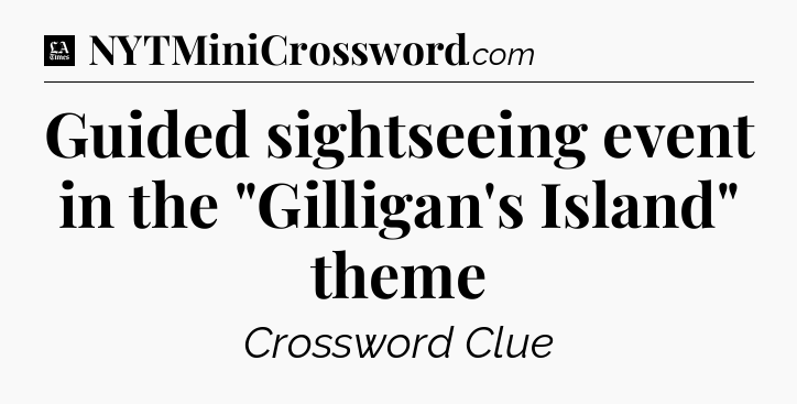 Guided sightseeing event in the 