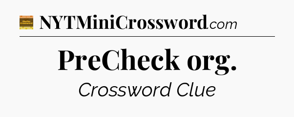 PreCheck org - Eugene Sheffer Crossword
