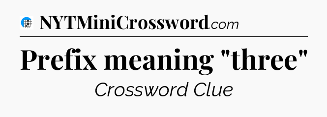 Prefix meaning 