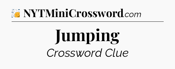 Jumping - 7 Little Words