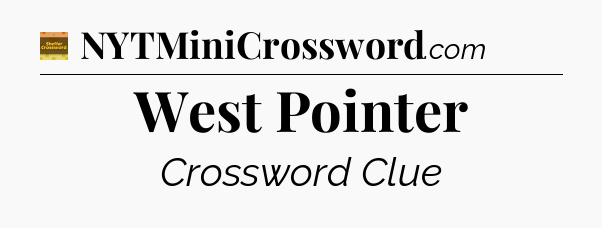 West Pointer - Eugene Sheffer Crossword