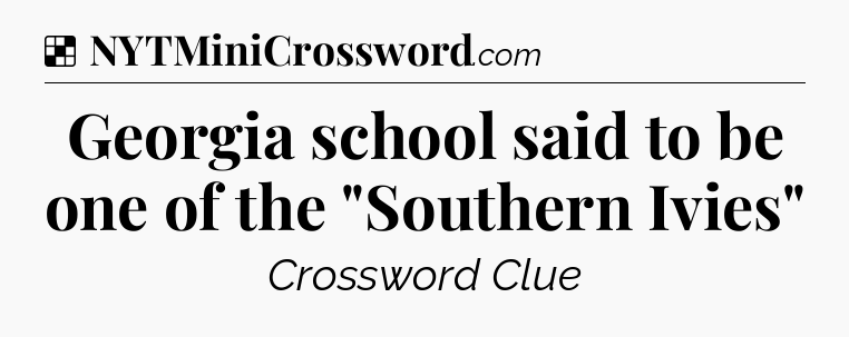 Solution: Georgia school said to be one of the 