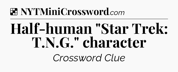 Solution: Half-human 