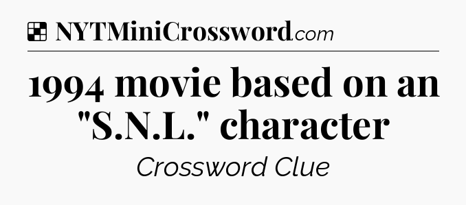 Solution: 1994 movie based on an 