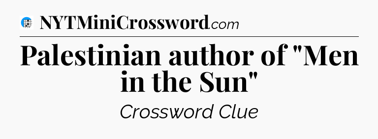Palestinian author of 