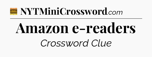 Amazon e-readers - Eugene Sheffer Crossword
