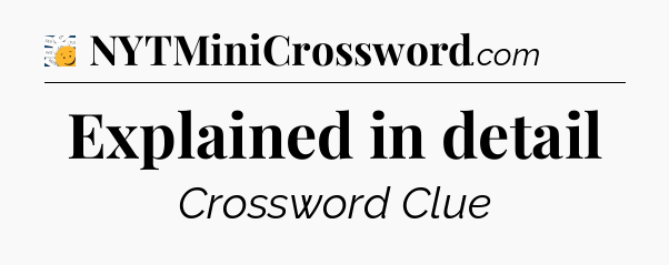 Explained in detail - 7 Little Words