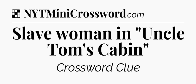 Solution: Slave woman in 