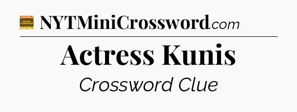 Actress Kunis - Eugene Sheffer Crossword