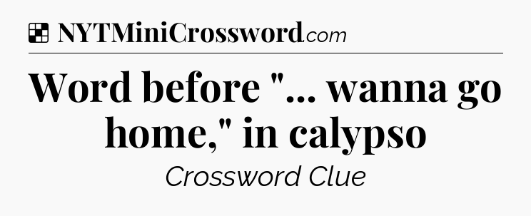 Solution: Word before 