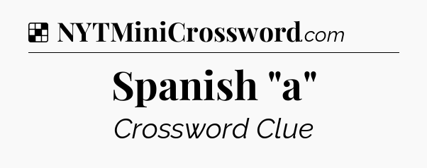 Solution: Spanish 