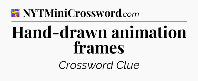 Hand-drawn animation frames Codycross