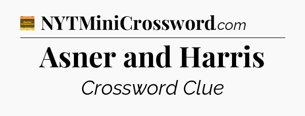 Asner and Harris - Eugene Sheffer Crossword