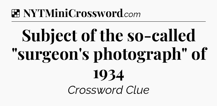 Solution: Subject of the so-called 