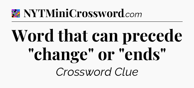 Word that can precede 