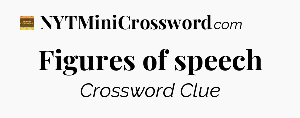 Figures of speech - Eugene Sheffer Crossword