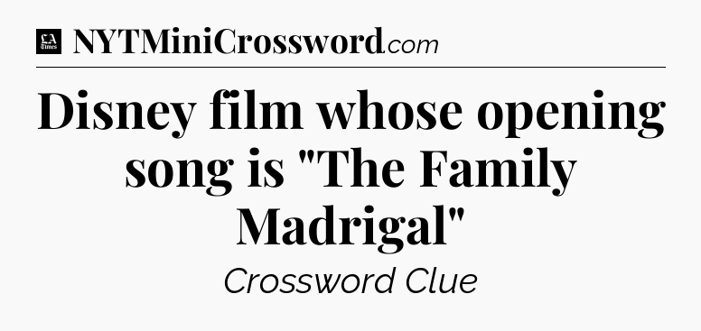 Disney film whose opening song is 