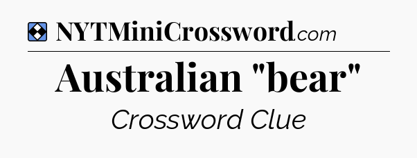 Solution: Australian 