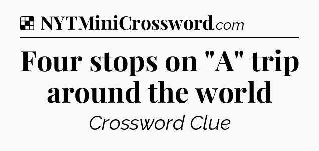 Solution: Four stops on 