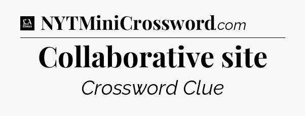 Collaborative site - LA Times Crossword