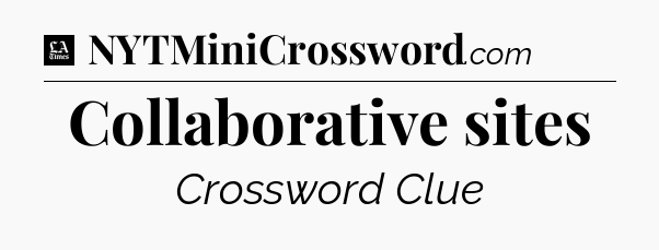 Collaborative sites - LA Times Crossword