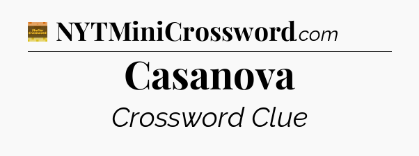 Casanova - Eugene Sheffer Crossword