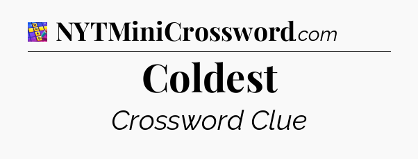 Coldest Codycross
