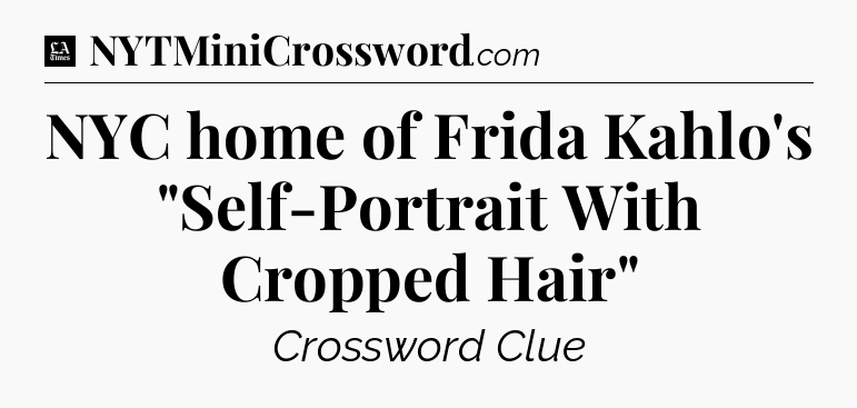 NYC home of Frida Kahlo's 