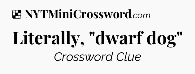 Solution: Literally, 