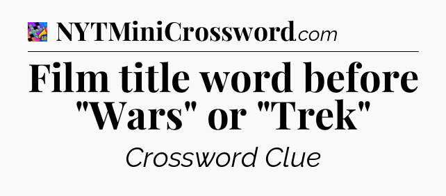 Film title word before 