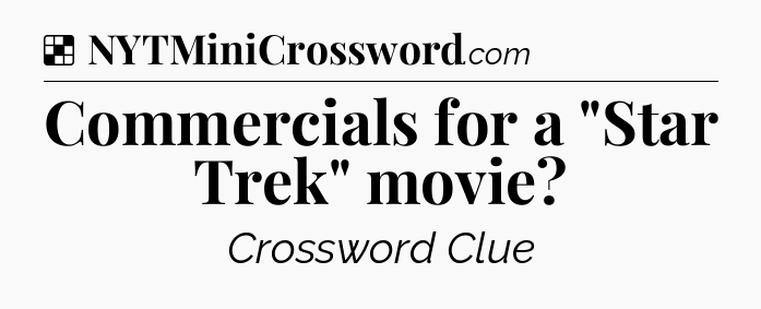 Solution: Commercials for a 