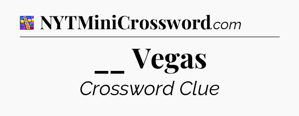__ Vegas Codycross