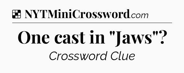 Solution: One cast in 