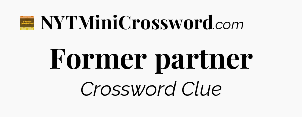 Former partner - Eugene Sheffer Crossword