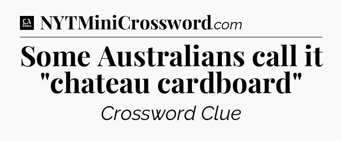 Some Australians call it 