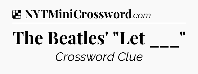 Solution: The Beatles' 