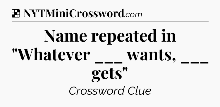 Solution: Name repeated in 