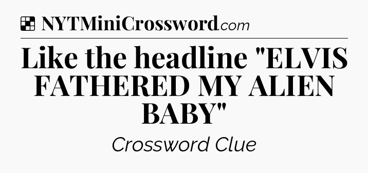 Solution: Like the headline 