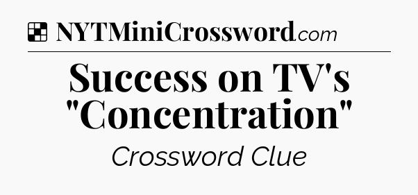Solution: Success on TV's 