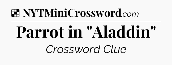 Solution: Parrot in 