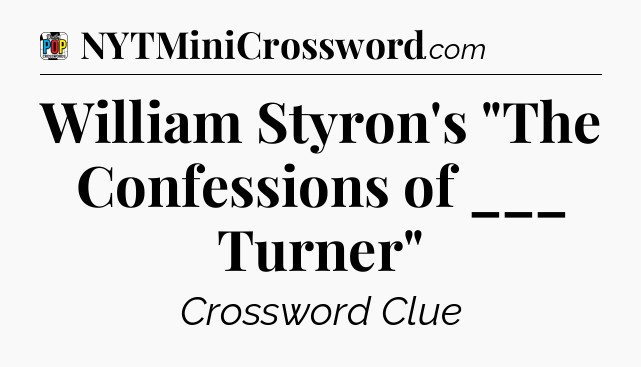 William Styron's 