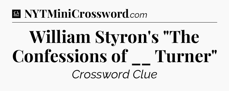 William Styron's 