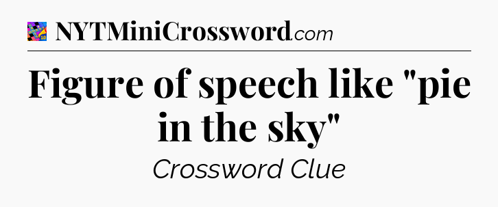 Figure of speech like 