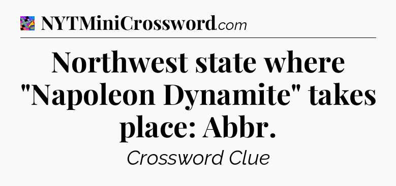 Northwest state where 