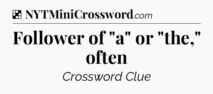 Solution: Follower of 