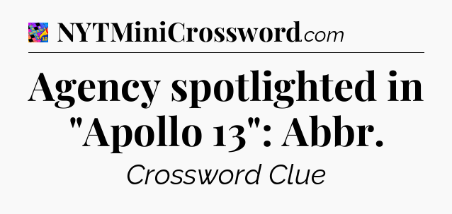 Agency spotlighted in 